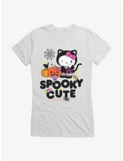 Discount 🔔 Hello Kitty Spooky Cute 👧 Girls T-Shirt 👏 -Cheap Sanrio Store 18292730 hi
