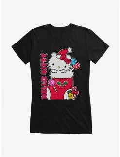 Cheap 🌟 Hello Kitty Sweet Stocking 👧 Girls T-Shirt ⌛ -Cheap Sanrio Store 18292737 hi