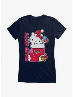 Cheap 🌟 Hello Kitty Sweet Stocking 👧 Girls T-Shirt ⌛ -Cheap Sanrio Store 18292765 hi