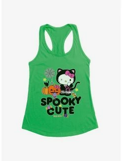 Hot Sale 👍 Hello Kitty Spooky Cute 👧 Girls Tank 💯 -Cheap Sanrio Store 18292975 hi