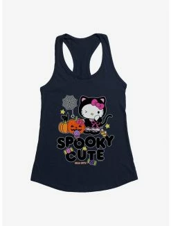Hot Sale 👍 Hello Kitty Spooky Cute 👧 Girls Tank 💯 -Cheap Sanrio Store 18292989 hi