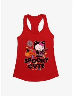Hot Sale 👍 Hello Kitty Spooky Cute 👧 Girls Tank 💯 -Cheap Sanrio Store 18292996 hi