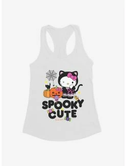 Hot Sale 👍 Hello Kitty Spooky Cute 👧 Girls Tank 💯 -Cheap Sanrio Store 18293010 hi