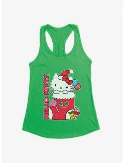 Hot Sale 🤩 Hello Kitty Sweet Stocking 👧 Girls Tank 🛒 -Cheap Sanrio Store 18293031 hi