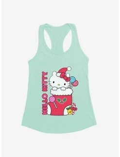 Hot Sale 🤩 Hello Kitty Sweet Stocking 👧 Girls Tank 🛒 -Cheap Sanrio Store 18293038 hi