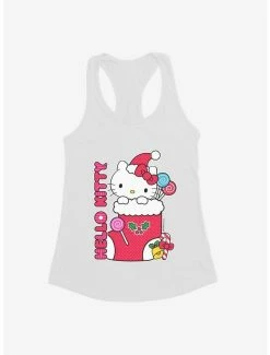 Hot Sale 🤩 Hello Kitty Sweet Stocking 👧 Girls Tank 🛒 -Cheap Sanrio Store 18293066 hi