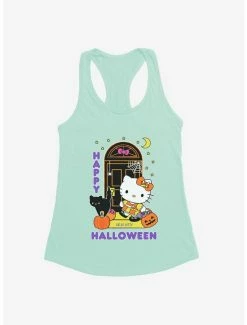 Promo ✨ Hello Kitty Trick Or Treating 👧 Girls Tank 👏 -Cheap Sanrio Store 18293094 hi