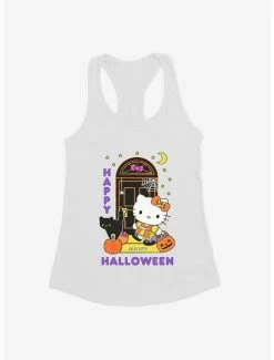Promo ✨ Hello Kitty Trick Or Treating 👧 Girls Tank 👏 -Cheap Sanrio Store 18293122 hi