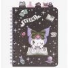 Budget 👍 Kuromi Crystal Ball Tabbed Journal 👍 -Cheap Sanrio Store 18298419 hi