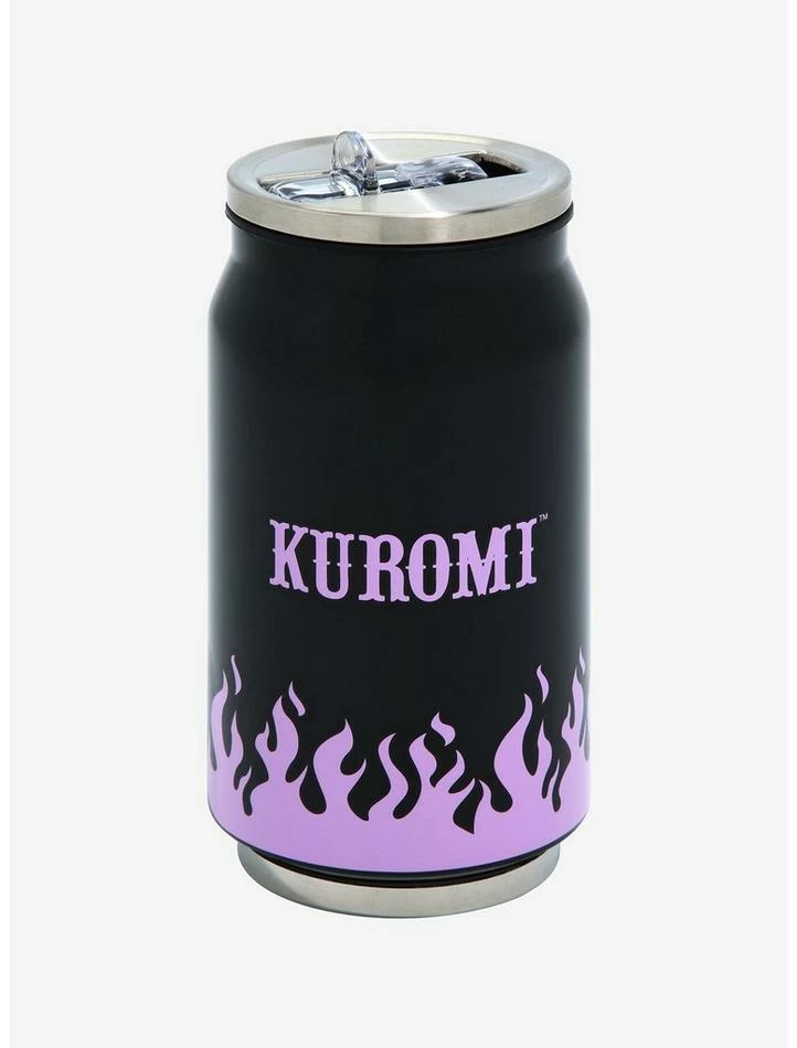 Cheap ๐งจ Kuromi Flames Soda Can Water Bottle โ 4 Cheap ๐งจ Kuromi Flames Soda Can Water Bottle โ - Image 2