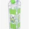 Coupon 🥰 Keroppi Stripe Milk Carton Water Bottle ✨