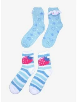 Cheap โค๏ธ Cinnamoroll Plush Fuzzy ๐งฆ Socks 2 Pair ๐ 8 Cheap โค๏ธ Cinnamoroll Plush Fuzzy ๐งฆ Socks 2 Pair ๐ -Cheap Sanrio Store 18390885 av2