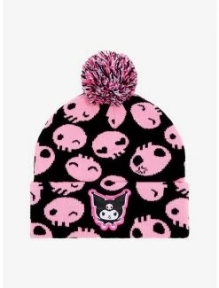 Buy 😀 Kuromi Skull Pom Beanie ⭐