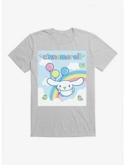 Cheapest ✔️ Cinnamoroll Balloons And Rainbow T-Shirt 🤩 -Cheap Sanrio Store 18504534 hi