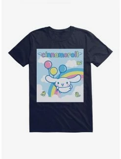 Cheapest ✔️ Cinnamoroll Balloons And Rainbow T-Shirt 🤩 -Cheap Sanrio Store 18504588 hi