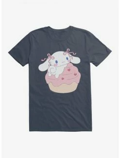 Outlet 🛒 Cinnamoroll Heart Cupcake T-Shirt 👏 -Cheap Sanrio Store 18505022 hi