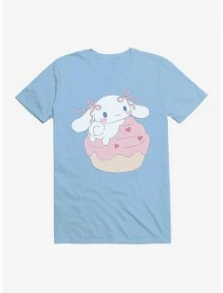 Outlet 🛒 Cinnamoroll Heart Cupcake T-Shirt 👏 -Cheap Sanrio Store 18505031 hi
