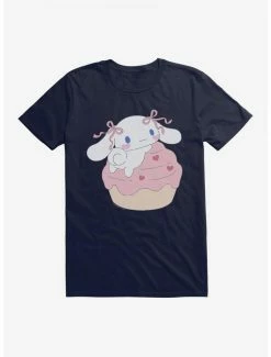 Outlet 🛒 Cinnamoroll Heart Cupcake T-Shirt 👏 -Cheap Sanrio Store 18505040 hi