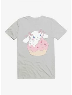Outlet 🛒 Cinnamoroll Heart Cupcake T-Shirt 👏 -Cheap Sanrio Store 18505049 hi