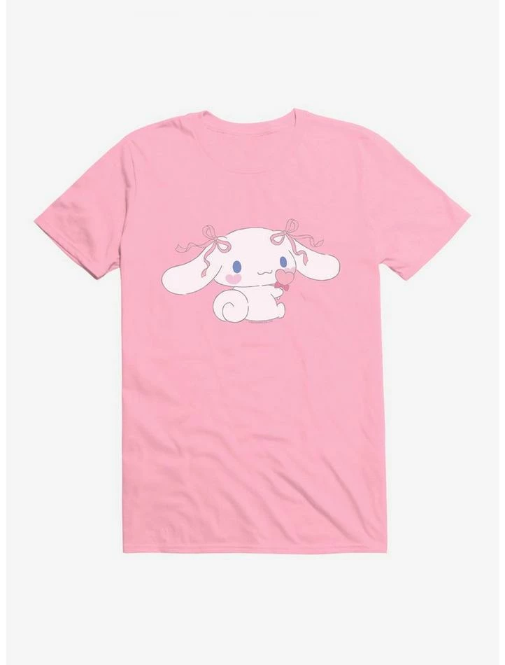Wholesale ✨ Cinnamoroll Heart Lollipop T-Shirt 😀 6 Wholesale ✨ Cinnamoroll Heart Lollipop T-Shirt 😀 - Image 4
