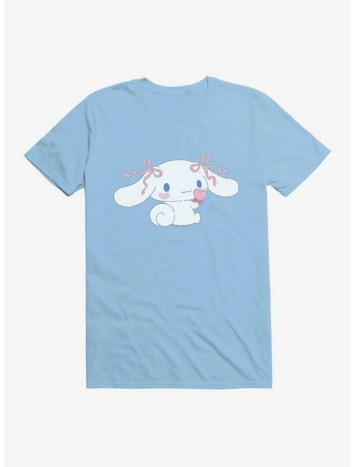 Wholesale ✨ Cinnamoroll Heart Lollipop T-Shirt 😀 9 Wholesale ✨ Cinnamoroll Heart Lollipop T-Shirt 😀 - Image 7