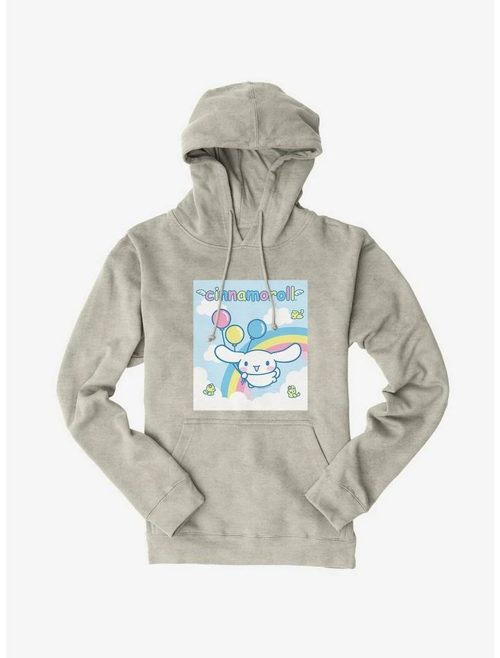 Discount ✨ Cinnamoroll Balloons And Rainbow Hoodie ❤️ 8 Discount ✨ Cinnamoroll Balloons And Rainbow Hoodie ❤️ - Image 6