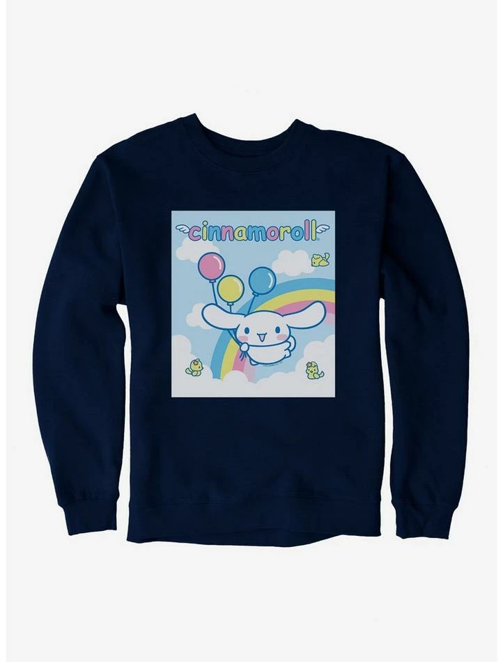 Coupon โญ Cinnamoroll Balloons And Rainbow Sweatshirt ๐งจ 7 Coupon โญ Cinnamoroll Balloons And Rainbow Sweatshirt ๐งจ - Image 5