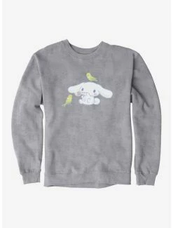 Flash Sale ⌛ Cinnamoroll Bubbles And Birds Sweatshirt 🔔 -Cheap Sanrio Store 18506149 hi
