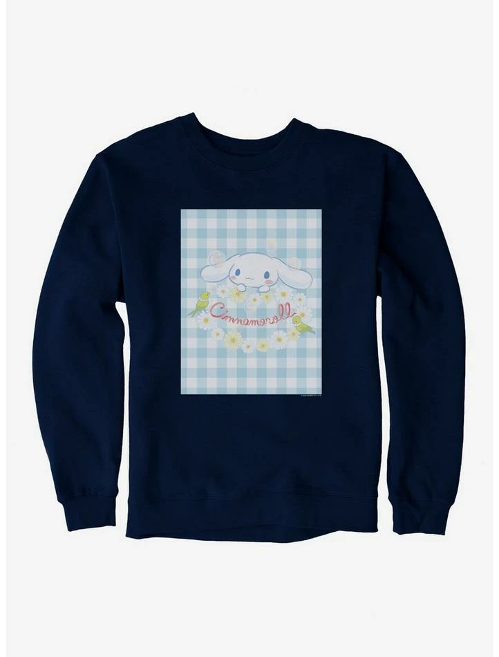 New 🔔 Cinnamoroll Daisies And Picnic Sweatshirt 👍 7 New 🔔 Cinnamoroll Daisies And Picnic Sweatshirt 👍 - Image 5