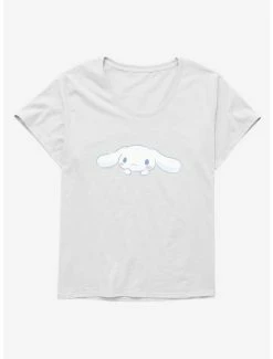 Flash Sale 🎁 Cinnamoroll Face Icon 👧 Girls T-Shirt Plus Size 👍 -Cheap Sanrio Store 18508453 hi 1