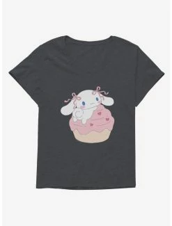 Deals 🔔 Cinnamoroll Heart Cupcake 👧 Girls T-Shirt Plus Size 🔥