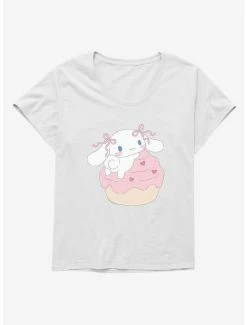 Deals 🔔 Cinnamoroll Heart Cupcake 👧 Girls T-Shirt Plus Size 🔥 -Cheap Sanrio Store 18508489 hi