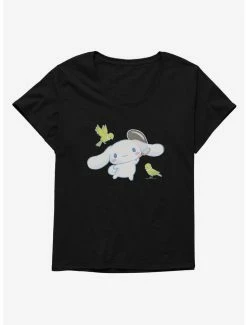 Best Pirce 🎁 Cinnamoroll Making Bubbles 👧 Girls T-Shirt Plus Size 😀