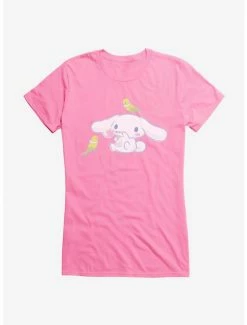 Best Sale ⭐ Cinnamoroll Bubbles And Birds 👧 Girls T-Shirt 🌟 -Cheap Sanrio Store 18508929 hi