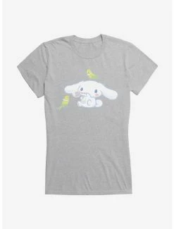 Best Sale ⭐ Cinnamoroll Bubbles And Birds 👧 Girls T-Shirt 🌟 -Cheap Sanrio Store 18508936 hi