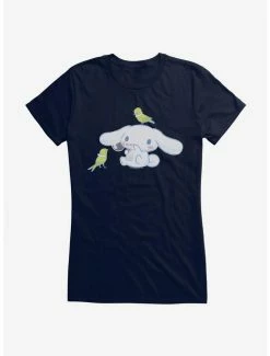 Best Sale ⭐ Cinnamoroll Bubbles And Birds 👧 Girls T-Shirt 🌟 -Cheap Sanrio Store 18508943 hi