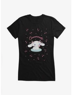 Budget 🔥 Cinnamoroll Cherry Love 👧 Girls T-Shirt 🌟 -Cheap Sanrio Store 18508957 hi