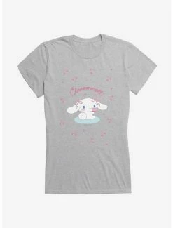 Budget 🔥 Cinnamoroll Cherry Love 👧 Girls T-Shirt 🌟 -Cheap Sanrio Store 18508978 hi