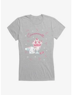 Budget 🤩 Cinnamoroll Cherry Sunday 👧 Girls T-Shirt 🛒 -Cheap Sanrio Store 18509020 hi