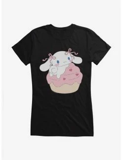 Outlet ❤️ Cinnamoroll Heart Cupcake 👧 Girls T-Shirt ⌛ -Cheap Sanrio Store 18509167 hi
