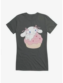 Outlet ❤️ Cinnamoroll Heart Cupcake 👧 Girls T-Shirt ⌛ -Cheap Sanrio Store 18509174 hi