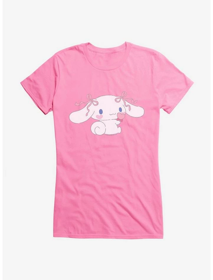 Wholesale 👍 Cinnamoroll Heart Lollipop 👧 Girls T-Shirt 🎁 6 Wholesale 👍 Cinnamoroll Heart Lollipop 👧 Girls T-Shirt 🎁 - Image 4
