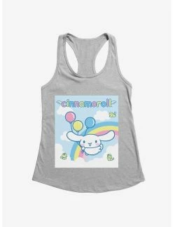 Coupon 🥰 Cinnamoroll Balloons And Rainbow 👧 Girls Tank 🎉 -Cheap Sanrio Store 18509713 hi