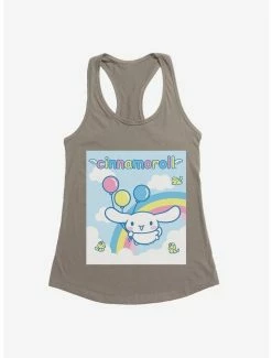 Coupon 🥰 Cinnamoroll Balloons And Rainbow 👧 Girls Tank 🎉 -Cheap Sanrio Store 18509727 hi