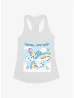 Coupon 🥰 Cinnamoroll Balloons And Rainbow 👧 Girls Tank 🎉 -Cheap Sanrio Store 18509734 hi