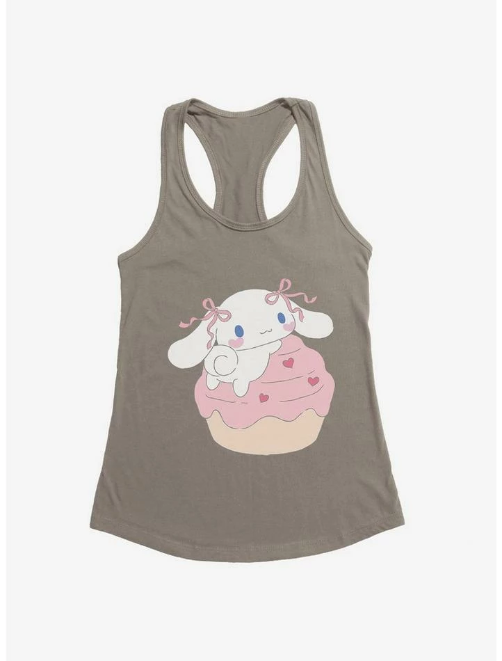 Best deal ๐ Cinnamoroll Heart Cupcake ๐ง Girls Tank โ 3 Best deal ๐ Cinnamoroll Heart Cupcake ๐ง Girls Tank โ