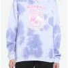 Deals 🤩 Hello Kitty Strawberry Milk Lavender Tie-Dye 👧 Girls Hoodie 💯 -Cheap Sanrio Store 18602280 hi