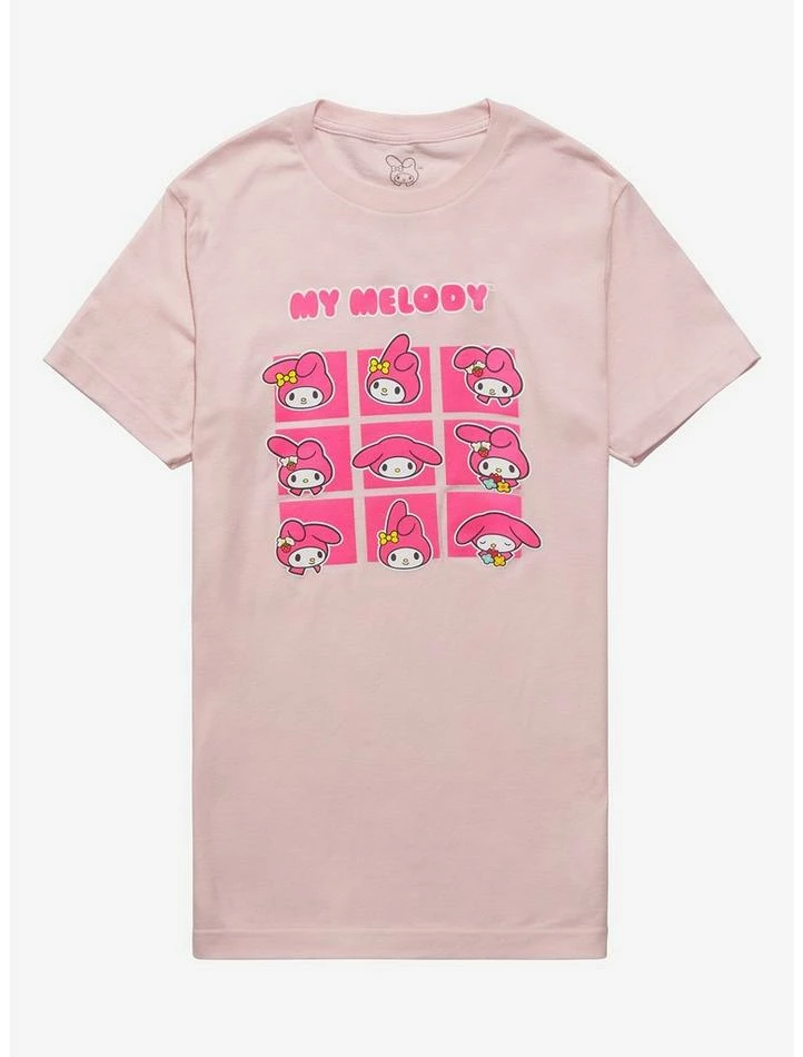 Deals ❤️ My Melody Emotions Boyfriend Fit 👧 Girls T-Shirt 😍 3 Deals ❤️ My Melody Emotions Boyfriend Fit 👧 Girls T-Shirt 😍