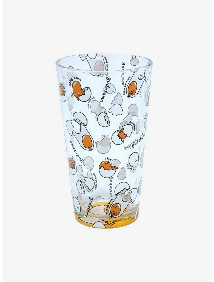 Best Sale ❤️ Gudetama Glass Cup 🔥 4 Best Sale ❤️ Gudetama Glass Cup 🔥 - Image 2
