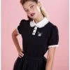 Budget ⭐ Kuromi Lace Collared 👧 Girls Top 🎁